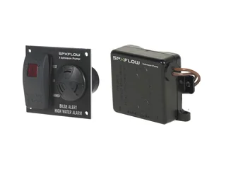 Johnson Pump Bilge Alert high water alarm panel and Ultima sensor switch